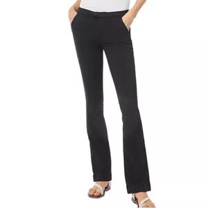 Frame Denim Black Boot Cut Pants